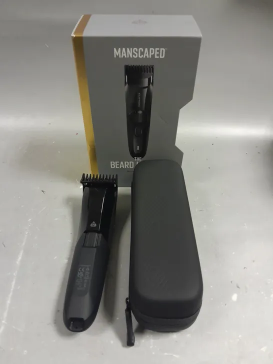 BOXED MANSCAPED THE BEARD HEDGER ELECTRIC BEARD TRIMMER 