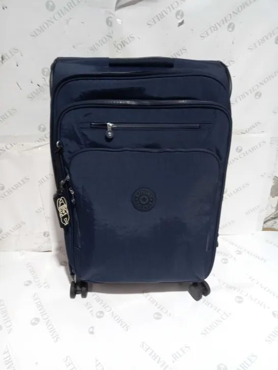 KIPLING HEAVYDUTY SUITCASE ON WHEELS IN NAVY