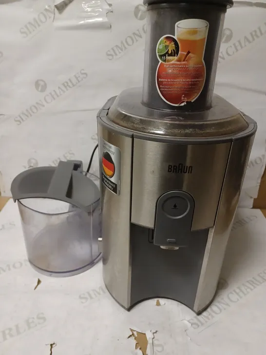 BRAUN IDENTITY COLLECTION SPIN JUICER 