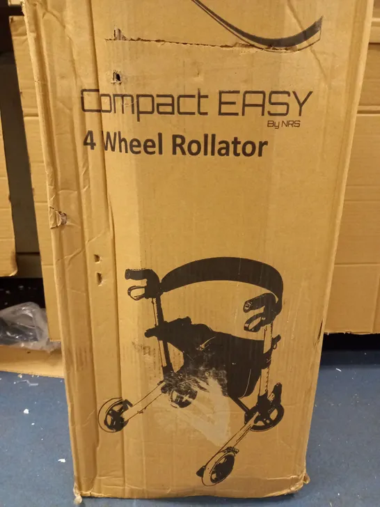 NRS HEALTHCARE COMPACTEASY 4 WHEEL ROLLATOR