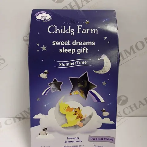 CHILDS FARM SWEET DREAMS SLEEP GIFT SET - BATH SOAK, LOTION AND SLEEP MIST