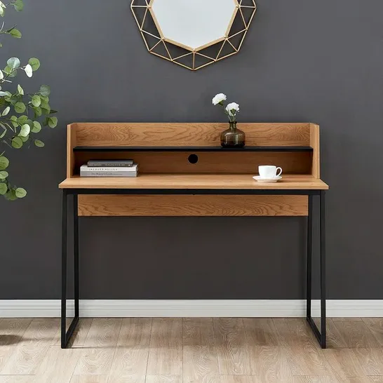 BOXED LOREN OAK DESK 