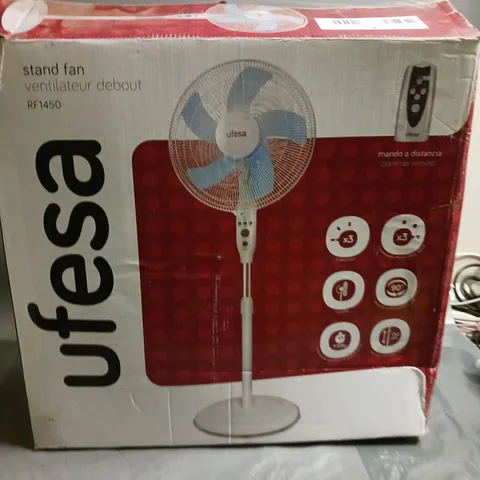 BOXED UFESA STAND FAN - RF1450