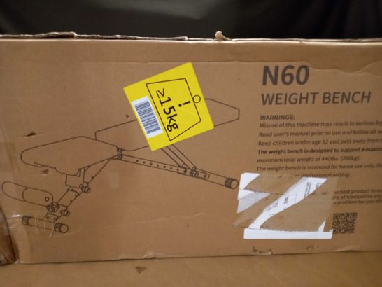 BOXED N60 WEIGHT BENCH