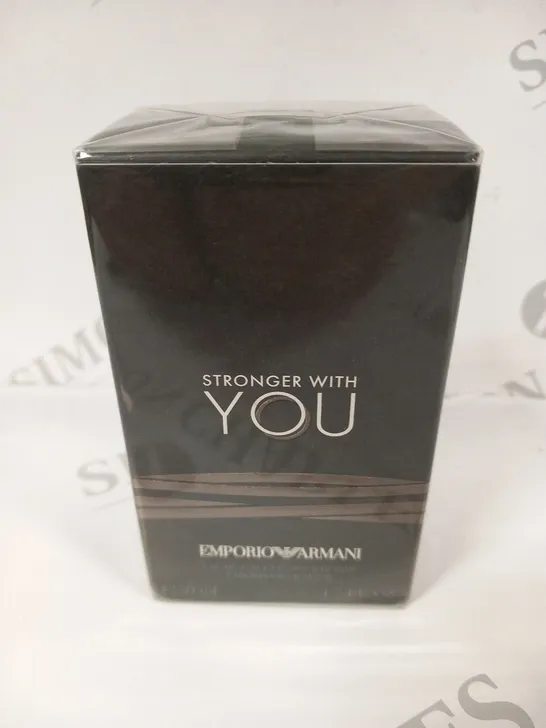 BOXED AND SEALED EMPORIO ARMANI STRONGER WITH YOU EAU DE TOILETTE 50ML