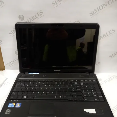 TOSHIBA SATELLITE PRO C660 LAPTOP IN BLACK