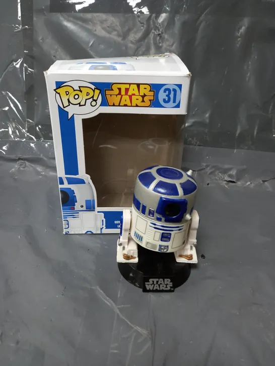 BOXED FUNKO POP! STAR WARS "R2-D2" VINYL BOBBLE-HEAD FIGURE