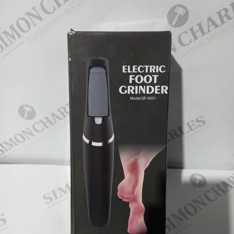 BOXED ELECTRIC FOOT GRINDER 