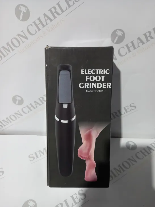 BOXED ELECTRIC FOOT GRINDER 