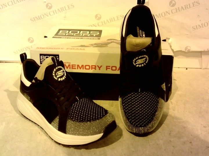 black and white trainers size 5