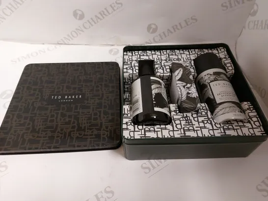 TED BAKER LONDON BATH&BODY TIN GIFT SET 