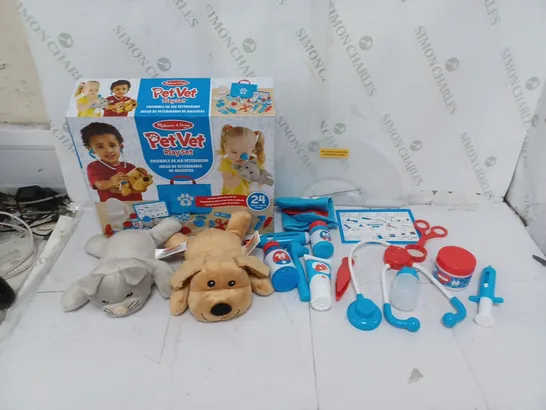 BOXED AND SEALED MELISSA & DOUG EXAMINE & TREAT PET VET PLAY SET