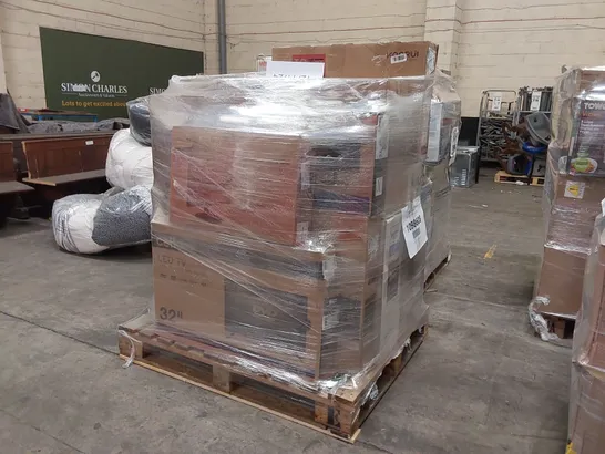 PALLET OF APPROXIMATELY 22 UNPROCESSED RAW RETURN MONITORS AND TELEVISIONS TO INCLUDE;