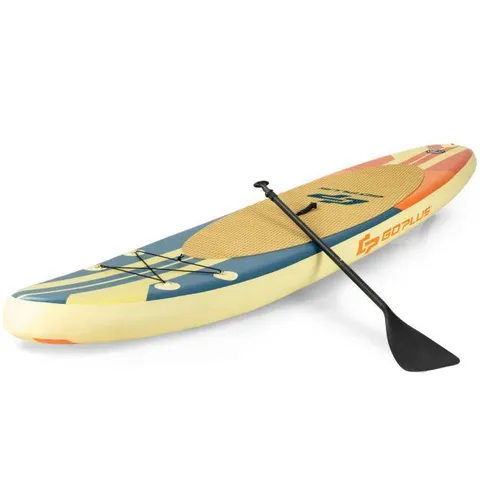 BOXED COSTWAY 10.5FT INFLATABLE STAND UP PADDLE BOARD SUP SURFBOARD