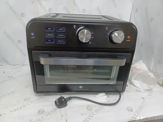 BOXED COOK'S ESSENTIAL 21-LITRE AIRFRYER OVEN IN BLACK