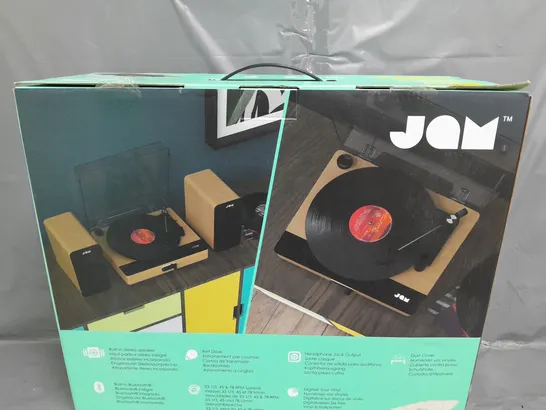 2 X BOXED JAM BLUETOOTH SOUND STREAM+ TURNTABLE