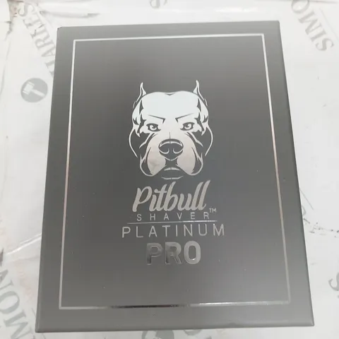 BOXED PITBULL SHAVER PLATINUM PRO