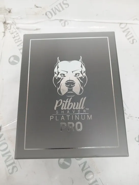 BOXED PITBULL SHAVER PLATINUM PRO