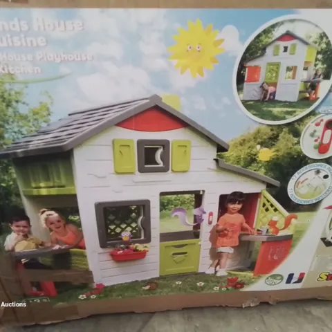 BOXED SMOBY NEO FRIENDS HOUSE & KITCHEN SET - COLLECTION ONLY