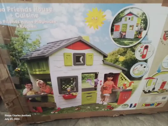 BOXED SMOBY NEO FRIENDS HOUSE & KITCHEN SET - COLLECTION ONLY