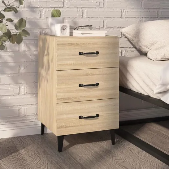 WESTBURY SOLID WOOD BEDSIDE TABLE