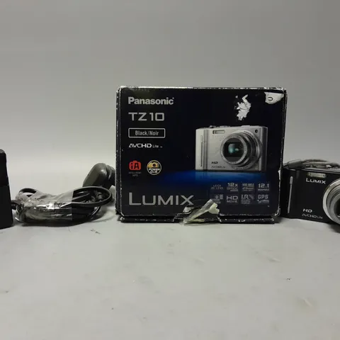 BOXED PANASONIC LUMIX TZ 10 DIGITAL CAMERA 