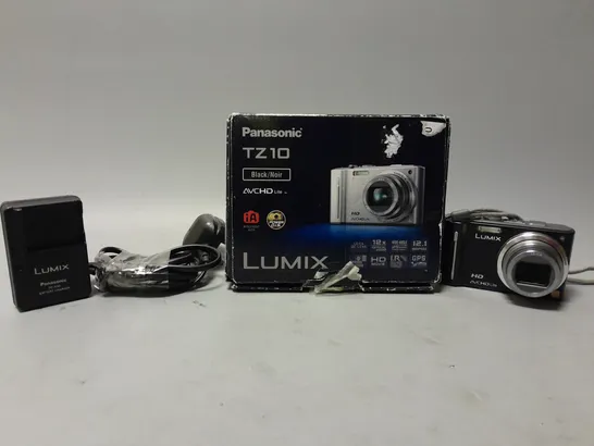 BOXED PANASONIC LUMIX TZ 10 DIGITAL CAMERA 