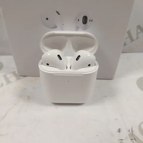 BOXED APPLE AIR PODS WITH WIRELESS CHARGING CASE