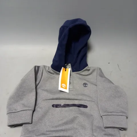 TIMBERLAND SWEATSHIRT IN CHINE GREY - 18MONTHS