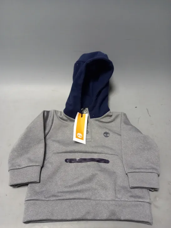 TIMBERLAND SWEATSHIRT IN CHINE GREY - 18MONTHS