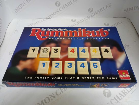 THE ORIGINAL CLASSIC RUMMIKUB GAME    8+