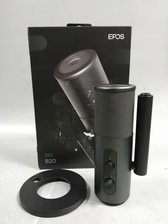 BOXED EPOS B20 STREAMING MICROPHONE 