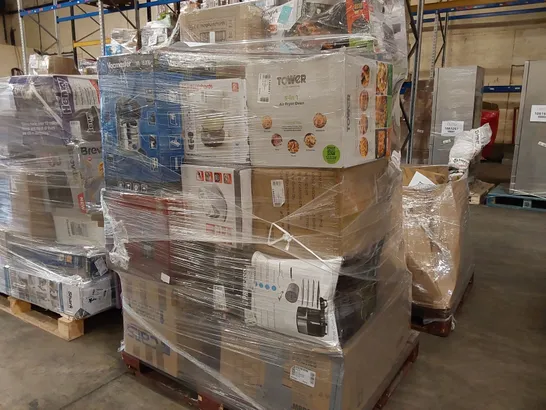 PALLET OF APPROXIMATELY 21 UNPROCESSED RAW RETURN HOUSEHOLD AND ELECTRICAL GOODS TO INCLUDE;