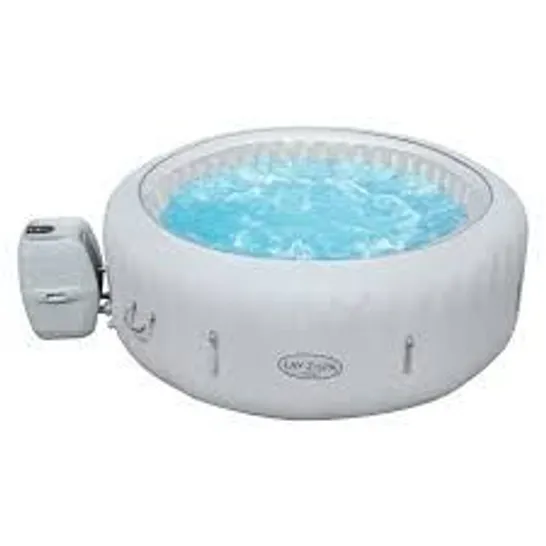 BOXED LAY-Z-SPA PARIS HOT TUB WITH LED LIGHTING FOR 4 - 6 PEOPLE (1 BOX)