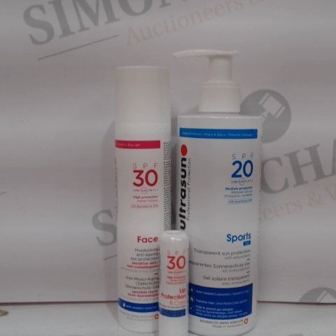  ULTRASUN SPF 20 GLIMMER, FACE AND LIP PROTECTION &  CARE SET