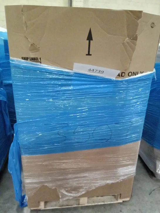 PALLET OF ASSORTED ITEMS INCLUDING MULTIFUNCTIONAL LAPTOP TABLE, COMHOMA OFFICE CHAIR, KUYAL CHAIR MAT, HOMALL GAMING CHAIR