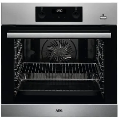 AEG INTEGRATED 6000 SERIES STEAMBAKE WITH AQUA CLEAN ENAMEL CLEANING BES355010M