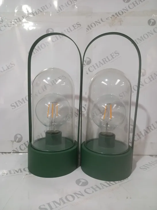 BOXED BUNDLEBERRY BY AMANDA HOLDEN SET OF 2 INDOOR OUTDOOR LANTERNS