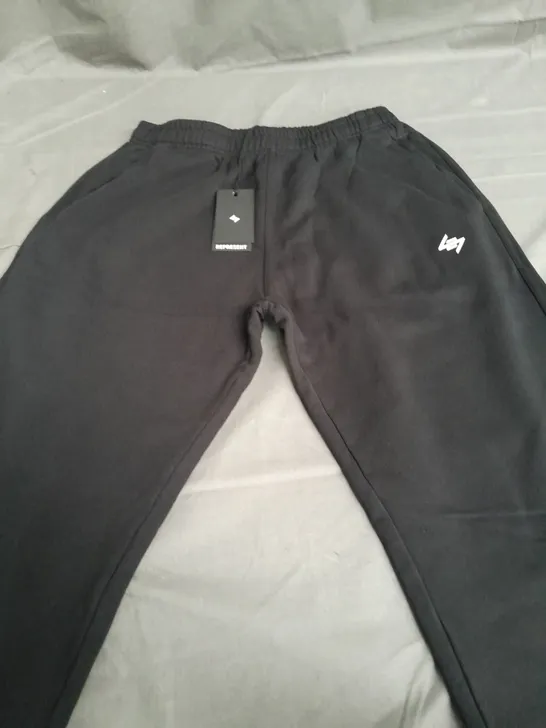 REPRESENT BLACK TEAN 247 SWEATPANTS - MEDIUM