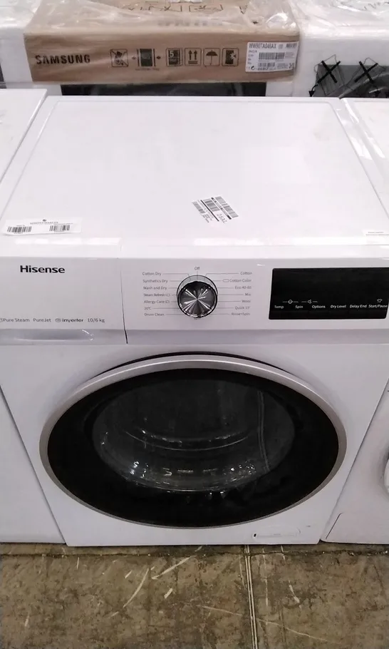 HISENSE WDQY1014EVJM 10/6KG WASHING MACHINE