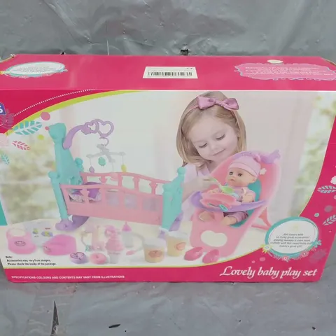 BOXED DEAO LOVELY BABY PLAY SET