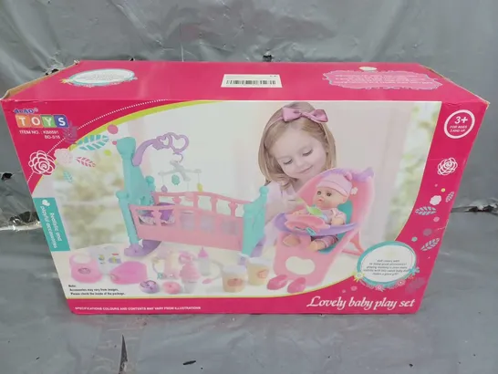 BOXED DEAO LOVELY BABY PLAY SET