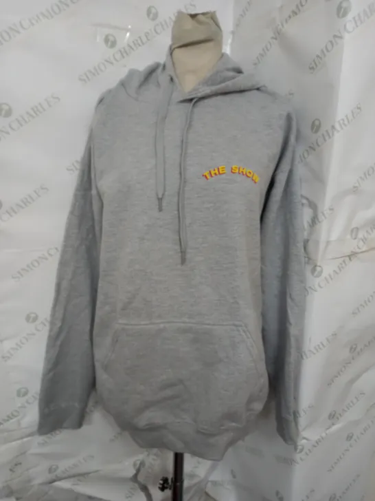 NIALL HORAN PRINTED TOUR HOODIE IN GREY MARL