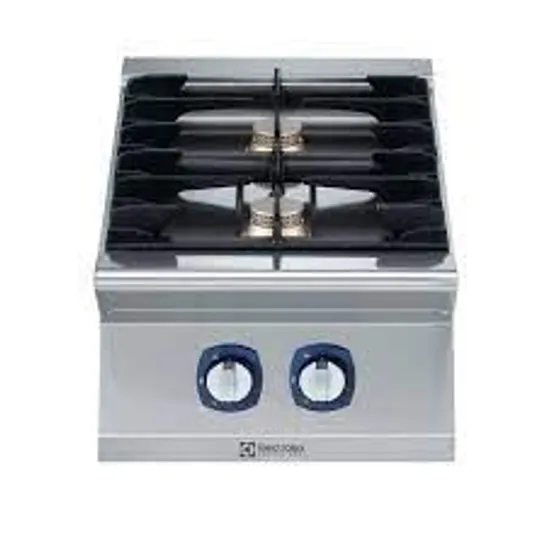 ELECTROLUX PROFESSIONAL 2 BURNER GAS BOILING TOP 400MM