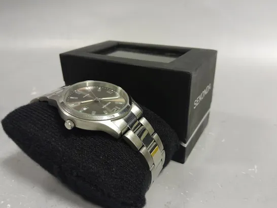 sekonda stainless steel gents watch 