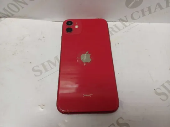 IPHONE 11 PRODUCT RED SMART PHONE