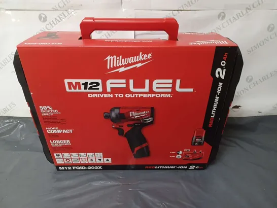 BOXED AND SEALED MILWAUKEE M12 FUAL DRILL(M12 FQID-202X)