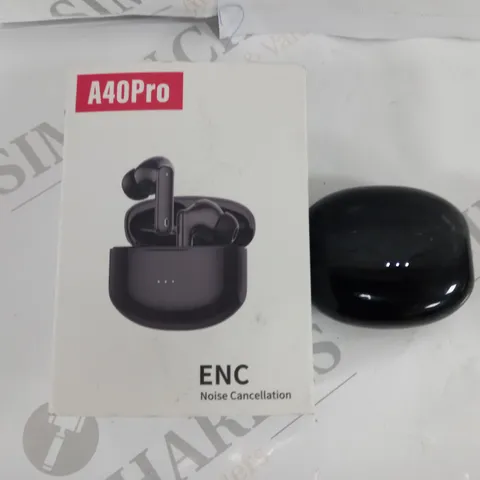 BOXED A40PRO ENC NOISE CANCELLATION EARBUDS IN BLACK