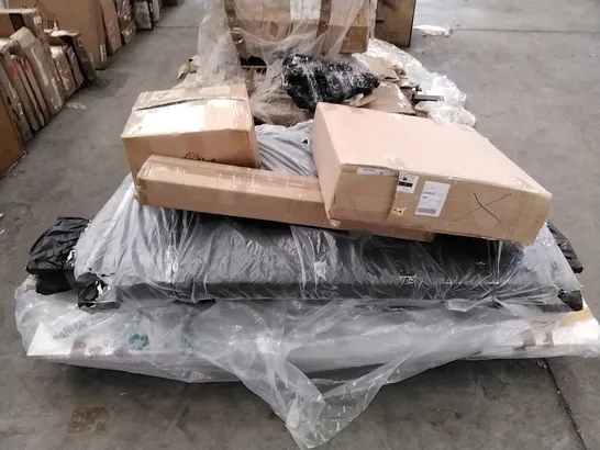 PALLET OF ASSORTED FURNITURE PARTS AND CONSUMER PRODUCTS 