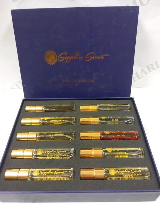 BOXED SAPPHIRE SCENTS EAU DE PARFUMS MINIATURES GIFT SET